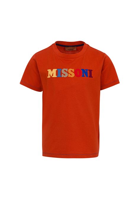T-shirt con logo MISSONI KIDS | MX8P21 Z3186447
